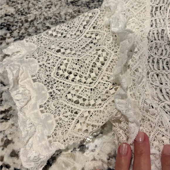 DOEN Heirloom Brielle Top in Salt/EUC/ M but FITS A SMALL BEST - Picture 16 of 16